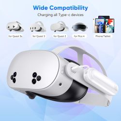 Batterie pour Meta Quest 3S/3/2 - 20 000 mWh 18 W