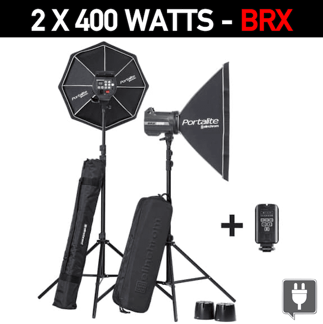 Location kit flash Elinchrom RX 4 400W - Pixloc