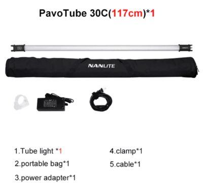 Pack 8x Tubes led multi-color Nanlite Pavotube 32 W / 120 cm