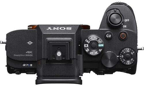 Location Sony A7S III - vue du dessus - Pixloc