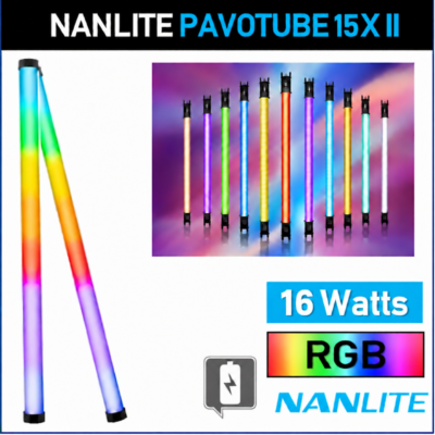 Location Nanlite PavoTube II 15X tube LED pixel RGBWW - Pixloc