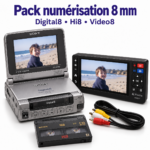 Location Pack numérisation Hi8 Sony GV-D800E Portta VD20P - Pixloc