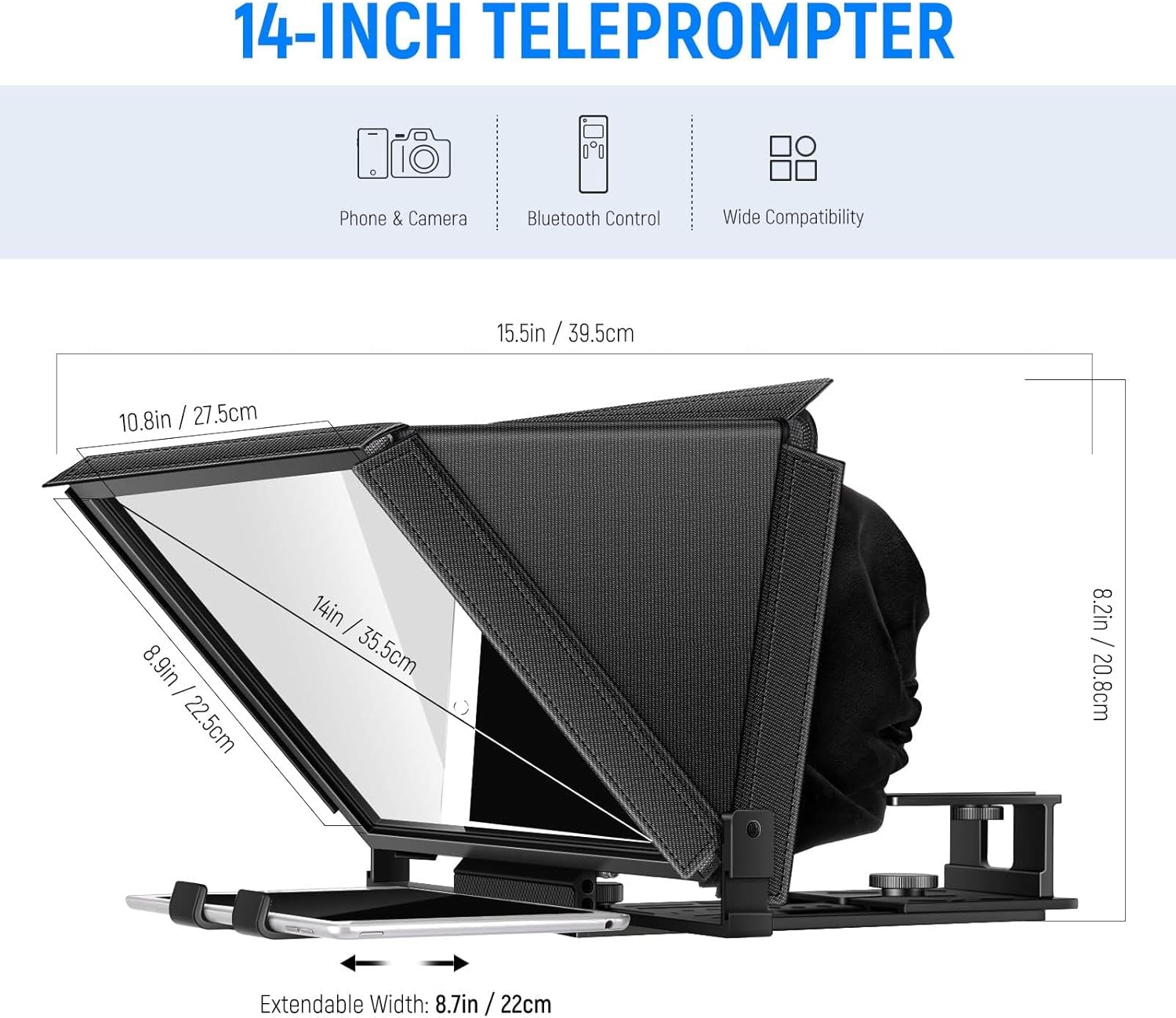 Location prompteur NEEWER X12 14 pouces - Pixloc